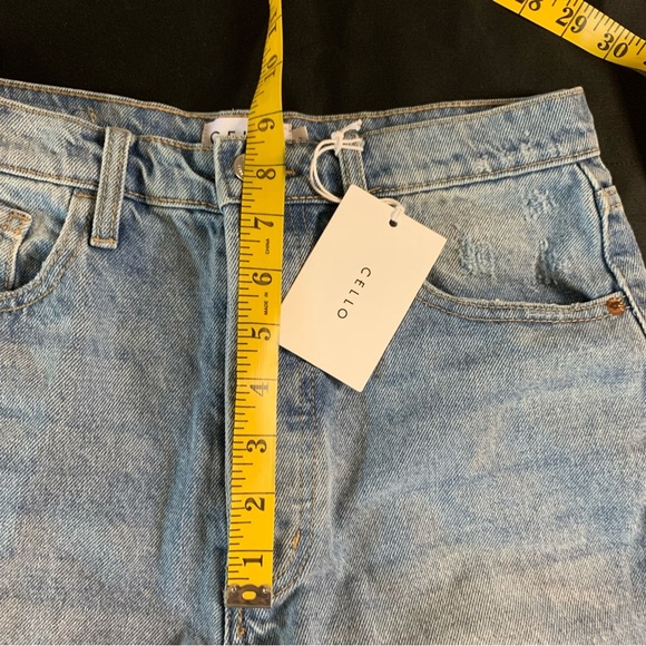 Cello Women's Blue super high rise dad jeans 3 - Picture 7 of 7